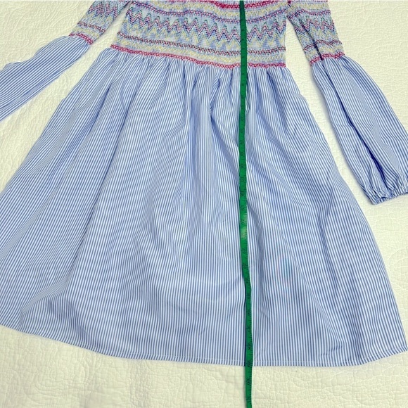 Rebellion Embroidered Off the Shoulder Retro Dress Size S - Picture 9 of 10